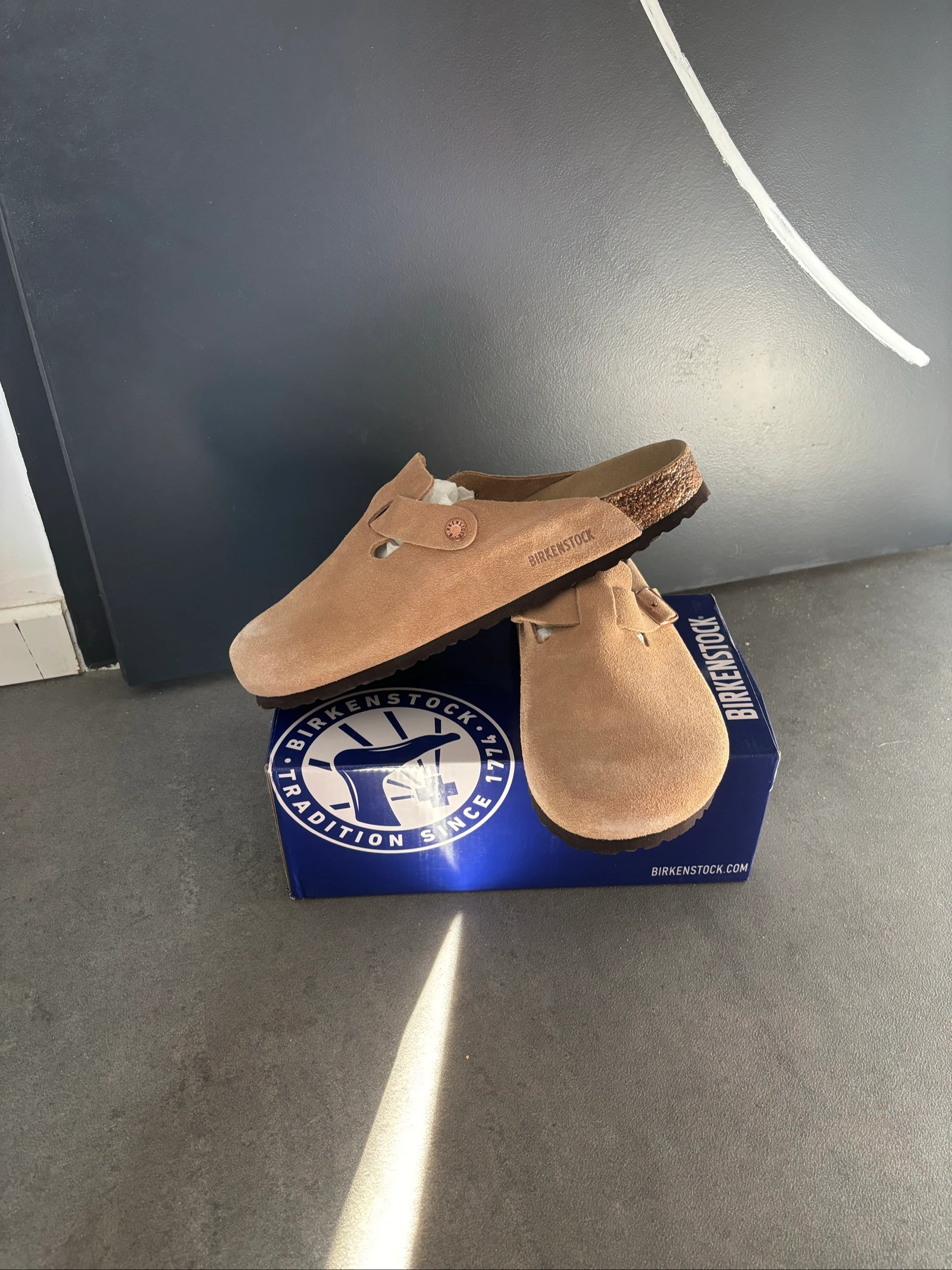 Birkenstock Boston Crème / beige – photo 4